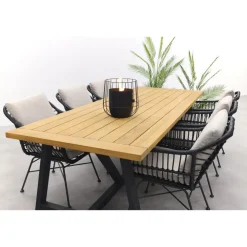 Tuinsets-Garden Impressions GI Margriet black /Noah tuinset -7-delig