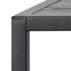 Giga Living Giga Meubel Kapstok Zwart - Metaal - 28x77x22cm - Kapstok Bronx