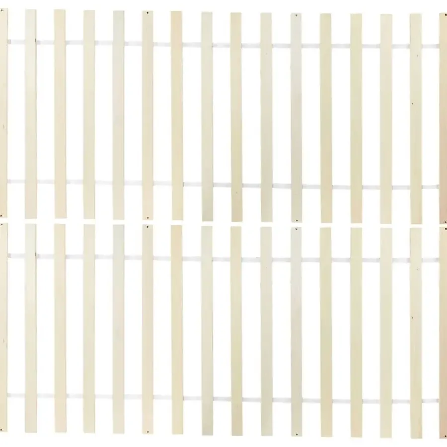 Twijfelaars-Beliani GIVERNY - Bed - Lichthout - 140 x 200 cm - Dennenhout