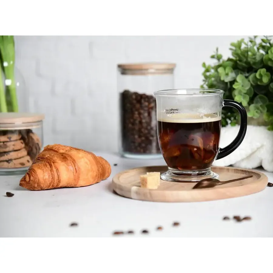 Koffieglazen-Glasmark Koffie glazen - 6x - 400 ml - latte macchiato glazen