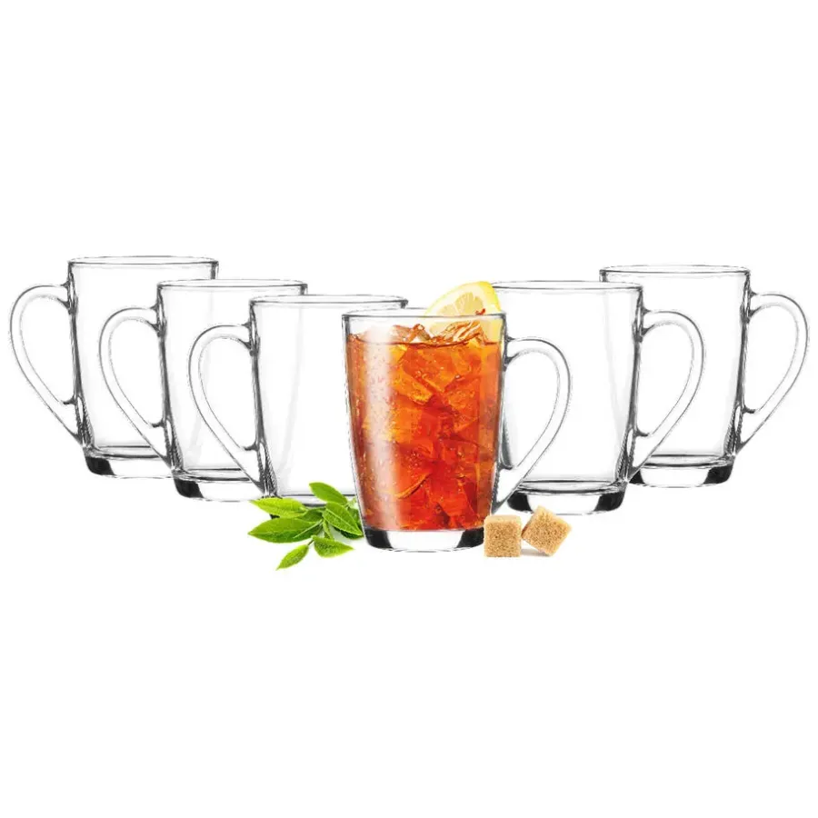 Koffieglazen-Glasmark Theeglazen/koffie glazen York - glas - 6ST - 300 ml