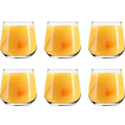 Glasmark Waterglazen - 6x - Tumblers - 345ml - glas -drinkglazen