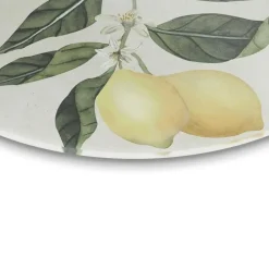 Reinders Glasschilderij Citroentak - Ø 70cm - Geel