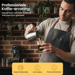 Koffieglazen-Goliving Dubbelwandige Koffieglazen - Kopjes - Glazen - Set Van 6