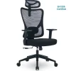 Bureaustoelen|Bureaustoelen-Goliving Ergonomische Bureaustoel - Kantoorstoel - Volwassenen - Zwart