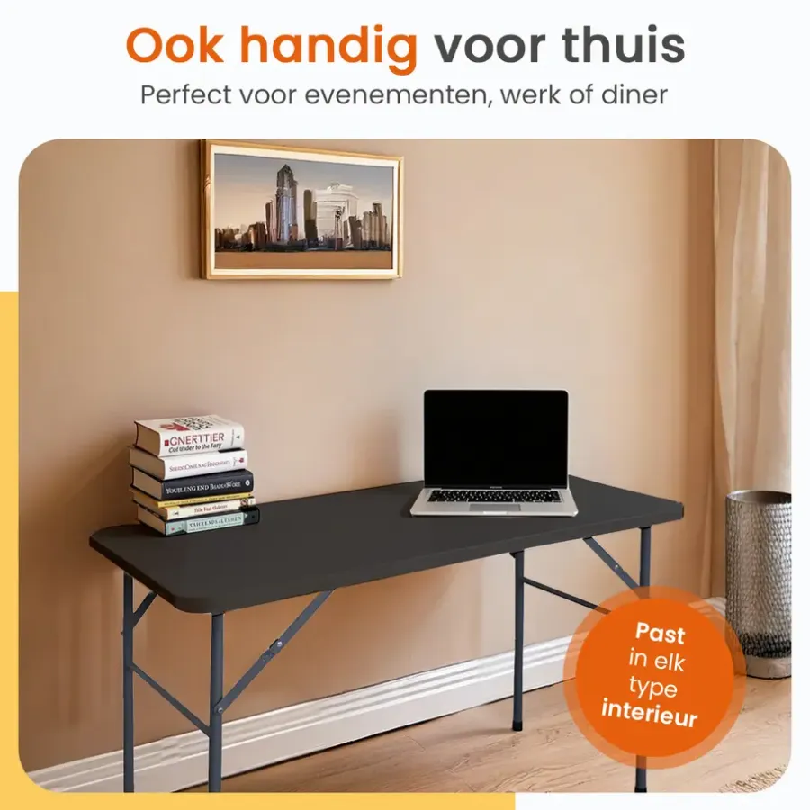 Goliving Inklapbare Tafel – Klaptafel – Campingtafel – Vouwtafel Buiten