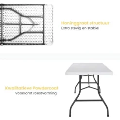 Kamperen En Outdoor-Goliving Inklapbare Tafel – Klaptafel – Campingtafel – Vouwtafel Buiten