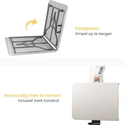 Kamperen En Outdoor-Goliving Inklapbare Tafel – Klaptafel – Campingtafel – Vouwtafel Buiten