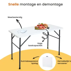 Kamperen En Outdoor-Goliving Inklapbare Tafel – Klaptafel – Campingtafel – Vouwtafel Buiten