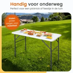 Kamperen En Outdoor-Goliving Inklapbare Tafel – Klaptafel – Campingtafel – Vouwtafel Buiten