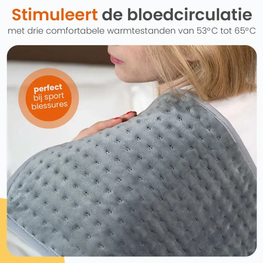 Warmtekussens-Goliving Warmtekussen - Warmte Kussen Voor Nek en Schouder - 3 Warmtestanden