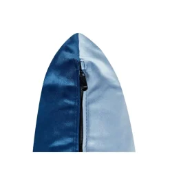 Beliani GONESSE - Chaise longue - Blauw - Fluweel