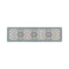 Beliani GORDES - Loper tapijt - Beige/Blauw - 80 x 300 cm - Polyester