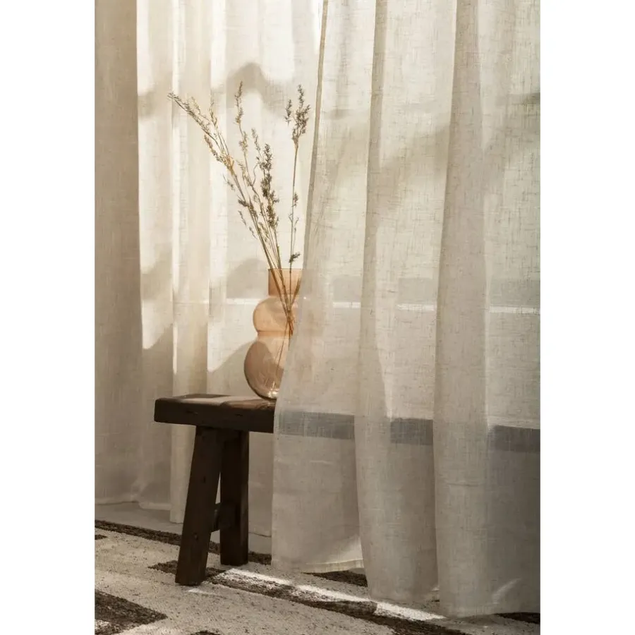 Gordijnen|Kant &Amp; Klaar Gordijnen-Leen Bakker Gordijn Dante - zand - 140x280 cm (1 stuk)