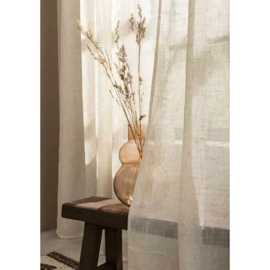 Gordijnen|Kant &Amp; Klaar Gordijnen-Leen Bakker Gordijn Dante - zand - 140x280 cm (1 stuk)