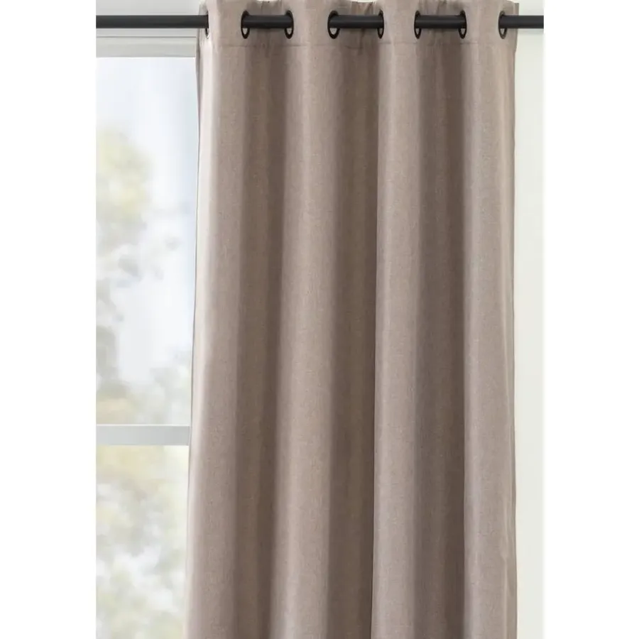 Gordijnen|Kant &Amp; Klaar Gordijnen-Leen Bakker Gordijn Dion - taupe - 140x280 cm (1 stuk)