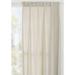 Leen Bakker Gordijn Emma - off white - 140x280 cm (1 stuk)