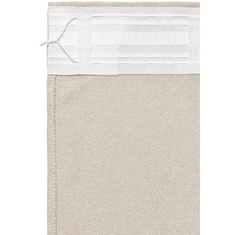 Leen Bakker Gordijn Emma - off white - 140x280 cm (1 stuk)