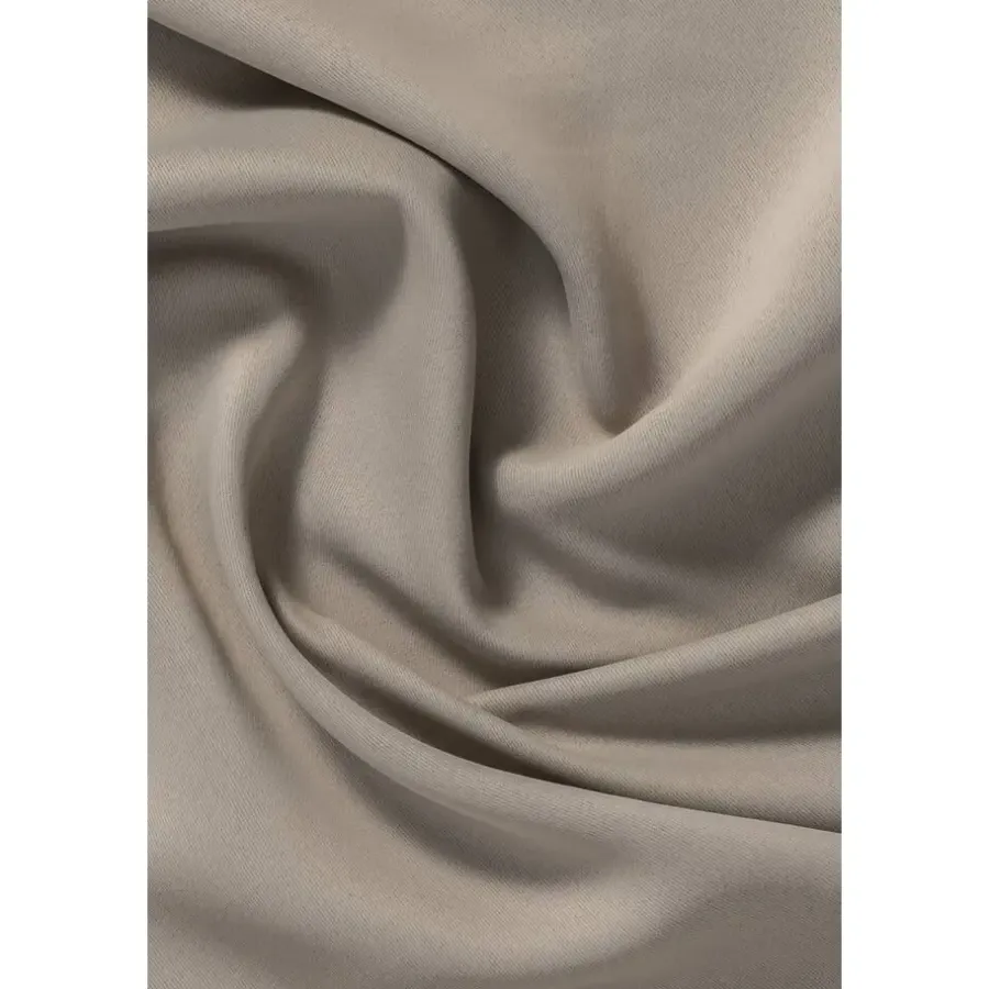 Leen Bakker Gordijn Evi - taupe - 140x280 cm (1 stuk)