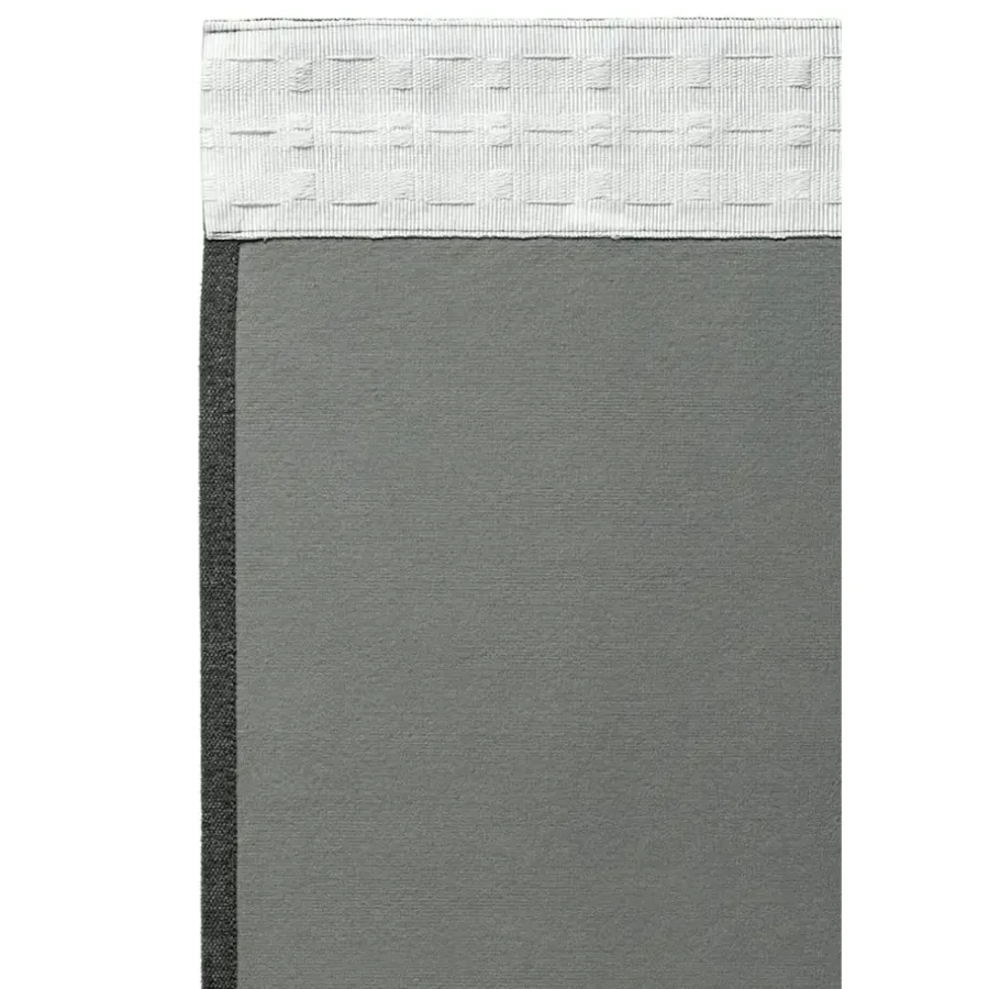 Leen Bakker Gordijn Fabian - donkergrijs - 135x280 cm (1 stuk)