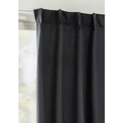 Gordijnen|Kant &Amp; Klaar Gordijnen-Leen Bakker Gordijn Julian - zwart - 140x280 cm (1 stuk)