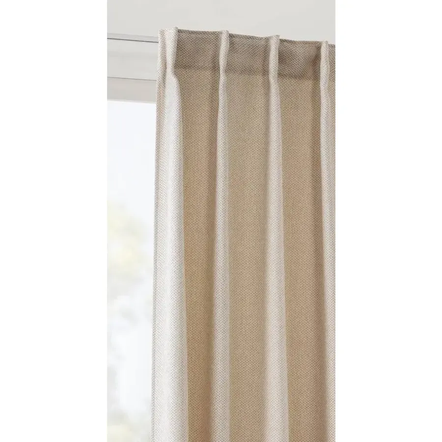 Kant &Amp; Klaar Gordijnen-Leen Bakker Gordijn Kaat lichtdoorlatend - beige - 140x280 cm