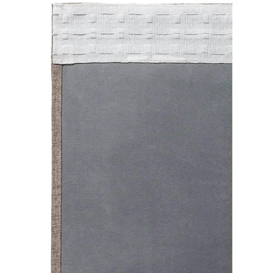Leen Bakker Gordijn Lana - taupe - 135x280 cm (1 stuk)