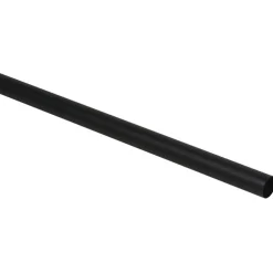 Leen Bakker Gordijnroede 240cm zwart metaal - Ø20mm (1209059)