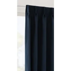 Leen Bakker Gordijnstof Bowie - donkerblauw