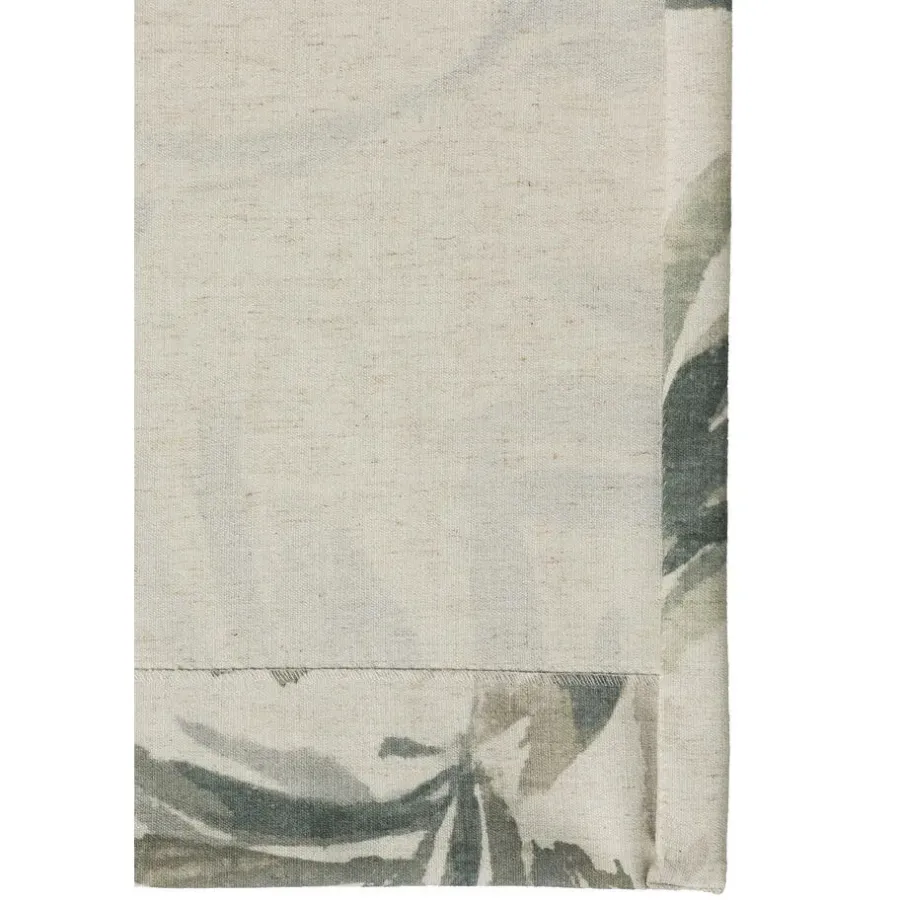 Leen Bakker Gordijnstof Nakuru - groen/beige