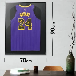 Merkloos Grote XL Shirtkader - Shirts - 3D Box Frame - 70x90cm - Zwart