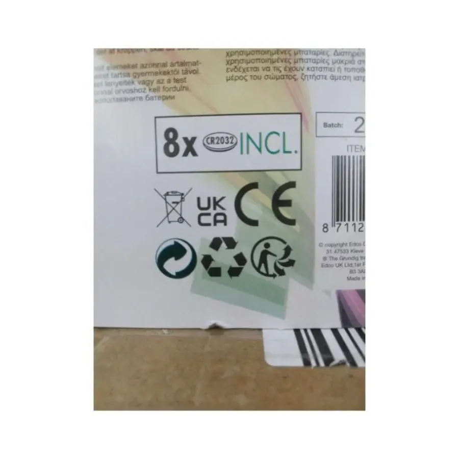 Kaarsen-Grundig LED theelichtjes - 8x - kunststof waxinelichtjes