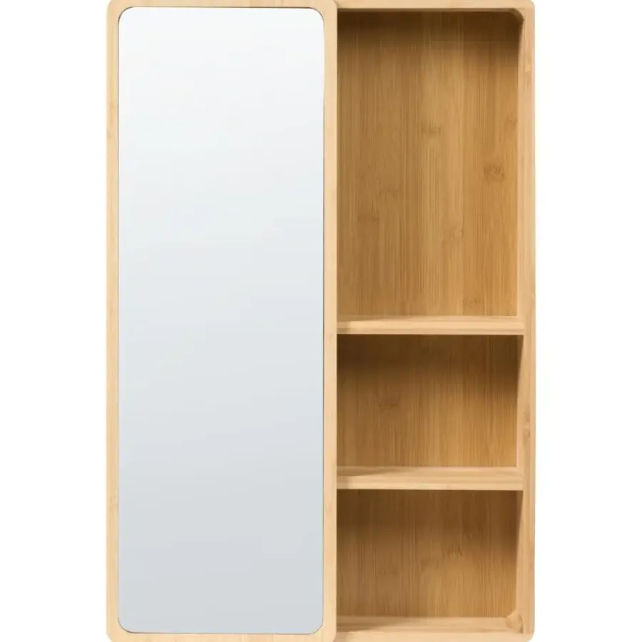 Spiegelkasten-Leen Bakker GUATAVITA - Spiegelkast - Lichtbruin - Bamboehout