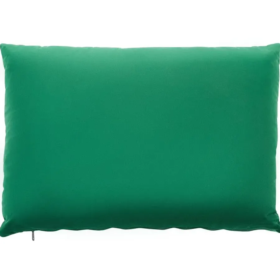 Beliani GUERET - Chaise longue - Groen - Symmetrisch - Fluweel