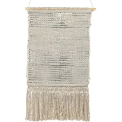 Wandkleden-Beliani GUJRAT - Wanddecoratie - Beige - Katoen