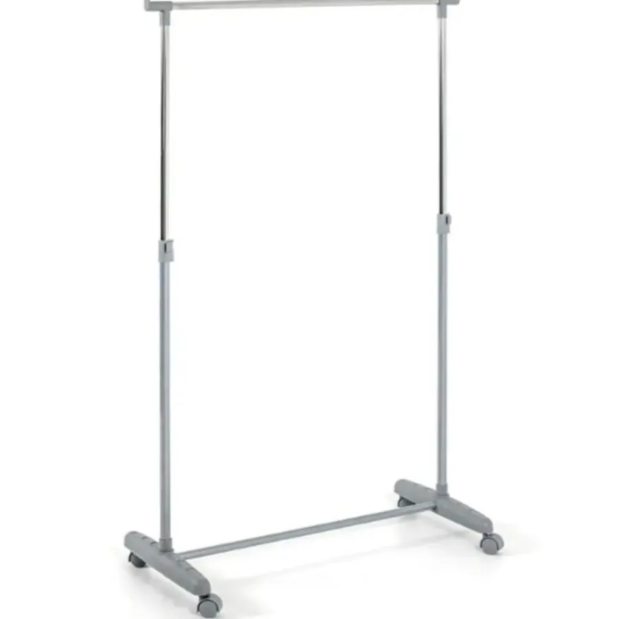 Haku Kledingrek met chromen rail - 81 x 39 x 96 cm - In hoogte verstelbaar
