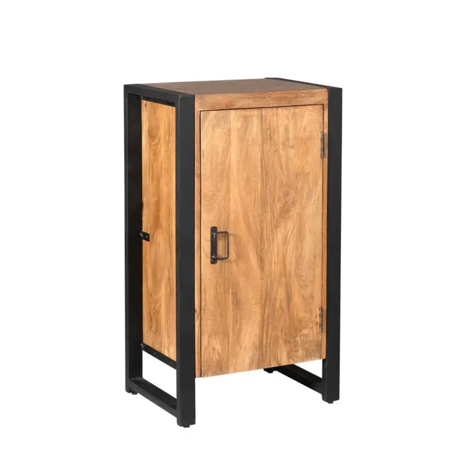 StarFurn Halkast Naturel Hout - 55x40x100cm - Boaz