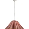 Leen Bakker Hanglamp Ays roze E27 - 120xØ45 cm