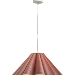 Leen Bakker Hanglamp Ays roze E27 - 120xØ45 cm