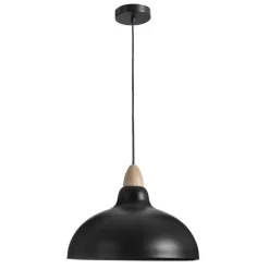 Hanglampen-Leen Bakker Hanglamp Canyon - antraciet - Ø35,5 x 80 cm