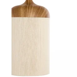 Hanglampen-Light & Living Hanglamp Dania - Naturel/Crème - Ø16cm