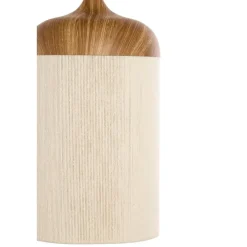 Hanglampen-Light & Living Hanglamp Dania - Naturel/Crème - Ø16cm