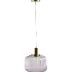 Hanglampen-Leen Bakker Hanglamp Femme - roze - 120x25x25 cm