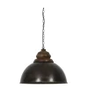 Hanglampen-Light & Living Hanglamp Leia - Zwart - Ø52cm