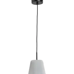 Leen Bakker Hanglamp Manu - grijs - 120xØ15 cm