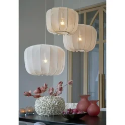 Hanglampen-Light & Living Hanglamp Plumeria - Zand - Ø60cm