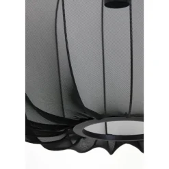 Hanglampen-Light & Living Hanglamp Plumeria - Zwart - Ø50cm