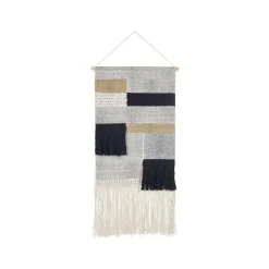 Wandkleden-Beliani HANGU - Wanddecoratie - Beige - Katoen