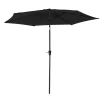 Parasols-Happy Garden Parasol HAPUNA - Zwart - Aluminium