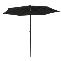Parasols-Happy Garden Parasol HAPUNA - Zwart - Aluminium